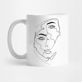 Gemini Zodiac design/ twin flames/ soul mate designs Mug